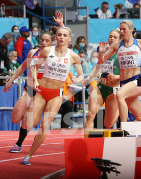 2022-03-18 - Justin Swiety-Ersetic of Poland, Heats 400 M Women during the World Athletics Indoor Championships 2022 on March 18, 2022 at Stark Arena in Belgrade, Serbia - WORLD ATHLETICS INDOOR CHAMPIONSHIPS 2022 - INTERNATIONALS - ATHLETICS