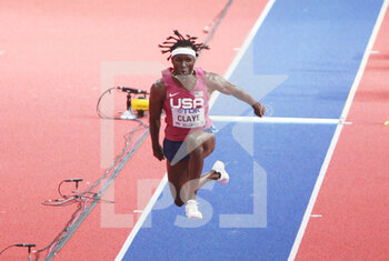 2022-03-18 - Will Claye of USA, Final Triple Jump Men during the World Athletics Indoor Championships 2022 on March 18, 2022 at Stark Arena in Belgrade, Serbia - WORLD ATHLETICS INDOOR CHAMPIONSHIPS 2022 - INTERNATIONALS - ATHLETICS