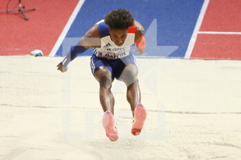 2022-03-18 - Melvin Raffin of France Final Triple Jump during the World Athletics Indoor Championships 2022 on March 18, 2022 at Stark Arena in Belgrade, Serbia - WORLD ATHLETICS INDOOR CHAMPIONSHIPS 2022 - INTERNATIONALS - ATHLETICS