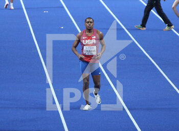 2022-03-19 - Christian COLEMAN of USA, Heats 60 M Men during the World Athletics Indoor Championships 2022 on March 19, 2022 at Stark Arena in Belgrade, Serbia - WORLD ATHLETICS INDOOR CHAMPIONSHIPS 2022 - INTERNATIONALS - ATHLETICS