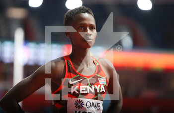2022-03-19 - Naomi KORIR of Kenya, Heats 800 M Women during the World Athletics Indoor Championships 2022 on March 19, 2022 at Stark Arena in Belgrade, Serbia - WORLD ATHLETICS INDOOR CHAMPIONSHIPS 2022 - INTERNATIONALS - ATHLETICS