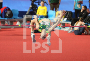 2022-03-19 - Eleanor PATTERSON of Australia, Final High Jump Women during the World Athletics Indoor Championships 2022 on March 19, 2022 at Stark Arena in Belgrade, Serbia - WORLD ATHLETICS INDOOR CHAMPIONSHIPS 2022 - INTERNATIONALS - ATHLETICS