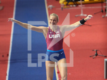 2022-03-19 - Katie NAGEOTTE of USA, Final Pole Vault Women during the World Athletics Indoor Championships 2022 on March 19, 2022 at Stark Arena in Belgrade, Serbia - WORLD ATHLETICS INDOOR CHAMPIONSHIPS 2022 - INTERNATIONALS - ATHLETICS