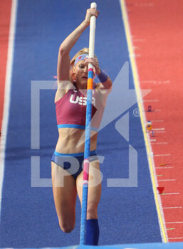 2022-03-19 - Sandi MORRIS of USA, Final Pole Vault Women during the World Athletics Indoor Championships 2022 on March 19, 2022 at Stark Arena in Belgrade, Serbia - WORLD ATHLETICS INDOOR CHAMPIONSHIPS 2022 - INTERNATIONALS - ATHLETICS