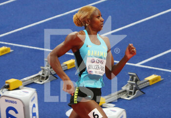 2022-03-19 - Shaunae MILLER-UIBO of Bahamas, Final 400 M Women during the World Athletics Indoor Championships 2022 on March 19, 2022 at Stark Arena in Belgrade, Serbia - WORLD ATHLETICS INDOOR CHAMPIONSHIPS 2022 - INTERNATIONALS - ATHLETICS