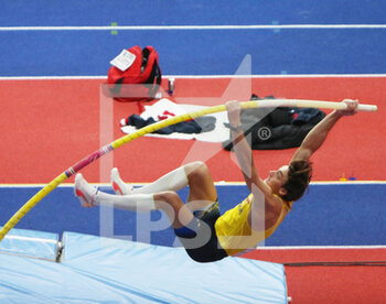 2022-03-20 - Armand DUPLANTIS of Sweden, Final Pole Vault Men during the World Athletics Indoor Championships 2022 on March 20, 2022 at Stark Arena in Belgrade, Serbia - WORLD ATHLETICS INDOOR CHAMPIONSHIPS 2022 - INTERNATIONALS - ATHLETICS