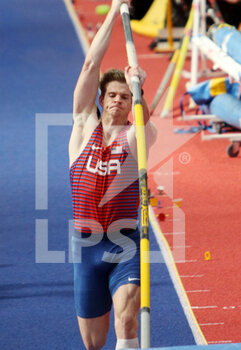 2022-03-20 - Christopher NILSEN of USA, Final Pole Vault Men during the World Athletics Indoor Championships 2022 on March 20, 2022 at Stark Arena in Belgrade, Serbia - WORLD ATHLETICS INDOOR CHAMPIONSHIPS 2022 - INTERNATIONALS - ATHLETICS