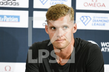 2022-06-17 - Kevin Mayer of France attends the press conference during the Wanda Diamond League 2022, Meeting de Paris (athletics) on June 17, 2022 at Charlety stadium in Paris, France - ATHLETICS - DIAMOND LEAGUE 2022 - MEETING DE PARIS - INTERNATIONALS - ATHLETICS