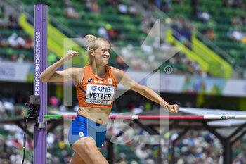 2022-07-17 - Anouk Vetter of The Netherlands competing on Women's High Jump - Heptathlon during the World Athletics Championships on July 17, 2022 in Eugene, United States - ATHLETICS - WORLD CHAMPIONSHIPS 2022 - INTERNATIONALS - ATHLETICS