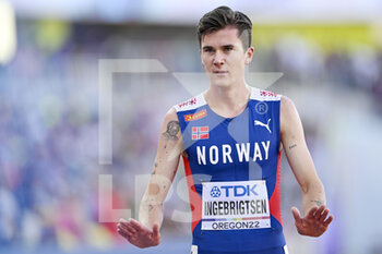 2022-07-17 - Jacob Ingbritsen of Norway competing on Men's Semi-Final 1500 metres during the World Athletics Championships on July 17, 2022 in Eugene, United States - ATHLETICS - WORLD CHAMPIONSHIPS 2022 - INTERNATIONALS - ATHLETICS