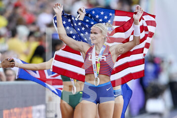 2022-07-17 - Katie Nageotte of USA Gold medal, Women's Pole Vault during the World Athletics Championships on July 17, 2022 in Eugene, United States - ATHLETICS - WORLD CHAMPIONSHIPS 2022 - INTERNATIONALS - ATHLETICS