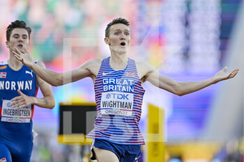 2022-07-19 - Jake Wightman of Great Britain Gold medal on Men's 1500 metres during the World Athletics Championships on July 19, 2022 in Eugene, United States - ATHLETICS - WORLD CHAMPIONSHIPS 2022 - INTERNATIONALS - ATHLETICS