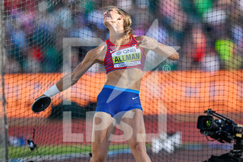 2022-07-20 - Valarie Allman of USA Bronze medal on Women's discus throw during the World Athletics Championships on July 20, 2022 in Eugene, United States - ATHLETICS - WORLD CHAMPIONSHIPS 2022 - INTERNATIONALS - ATHLETICS
