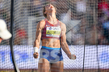 2022-07-20 - Valarie Allman of USA Bronze medal on Women's discus throw during the World Athletics Championships on July 20, 2022 in Eugene, United States - ATHLETICS - WORLD CHAMPIONSHIPS 2022 - INTERNATIONALS - ATHLETICS