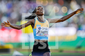 2022-07-20 - Norah Jeruto of Kazakhstan Gold medal on Women's 3000m steeplechase during the World Athletics Championships on July 20, 2022 in Eugene, United States - ATHLETICS - WORLD CHAMPIONSHIPS 2022 - INTERNATIONALS - ATHLETICS