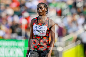 2022-07-21 - Jarinter Mawia Mwasya of Kenya competing on Women's Heats 800m during the World Athletics Championships on July 21, 2022 in Eugene, United States - ATHLETICS - WORLD CHAMPIONSHIPS 2022 - INTERNATIONALS - ATHLETICS