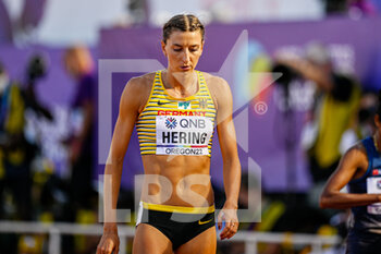 2022-07-21 - Christina Hering of Germany competing on Women's Heats 800m during the World Athletics Championships on July 21, 2022 in Eugene, United States - ATHLETICS - WORLD CHAMPIONSHIPS 2022 - INTERNATIONALS - ATHLETICS
