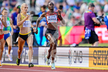 2022-07-21 - Mary Moraa of Kenya competing on Women's Heats 800m during the World Athletics Championships on July 21, 2022 in Eugene, United States - ATHLETICS - WORLD CHAMPIONSHIPS 2022 - INTERNATIONALS - ATHLETICS