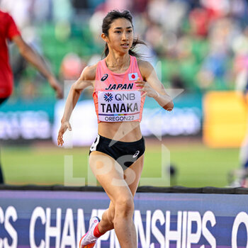 2022-07-21 - Nozomi Tanaka of Japan competing on Women's Heats 800m during the World Athletics Championships on July 21, 2022 in Eugene, United States - ATHLETICS - WORLD CHAMPIONSHIPS 2022 - INTERNATIONALS - ATHLETICS