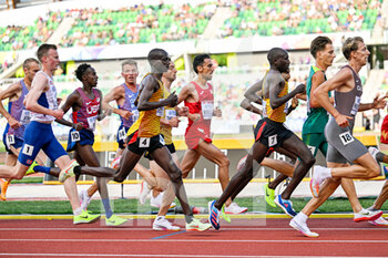 2022-07-21 - Athletes competing on Men's Heats 5000m during the World Athletics Championships on July 21, 2022 in Eugene, United States - ATHLETICS - WORLD CHAMPIONSHIPS 2022 - INTERNATIONALS - ATHLETICS