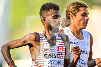 2022-07-24 - Mohammed Ahmed of Canada competing on Men's 5000m during the World Athletics Championships on July 24, 2022 in Eugene, United States - ATHLETICS - WORLD CHAMPIONSHIPS 2022 - INTERNATIONALS - ATHLETICS