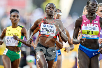 2022-07-24 - Mary Moraa of Kenya competing on Women's 800m during the World Athletics Championships on July 24, 2022 in Eugene, United States - ATHLETICS - WORLD CHAMPIONSHIPS 2022 - INTERNATIONALS - ATHLETICS
