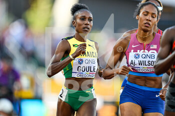 2022-07-24 - Natoya Goule of Jamaica competing on Women's 800m during the World Athletics Championships on July 24, 2022 in Eugene, United States - ATHLETICS - WORLD CHAMPIONSHIPS 2022 - INTERNATIONALS - ATHLETICS