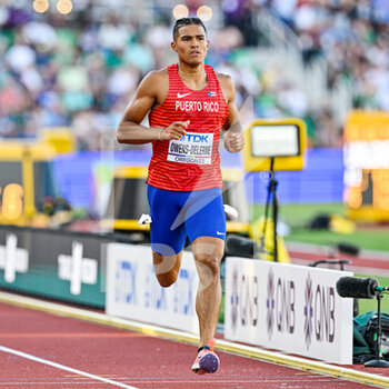 2022-07-24 - Ayden Owens Delerme of Puerto Rico competing on Men's 1500m during the World Athletics Championships on July 24, 2022 in Eugene, United States - ATHLETICS - WORLD CHAMPIONSHIPS 2022 - INTERNATIONALS - ATHLETICS