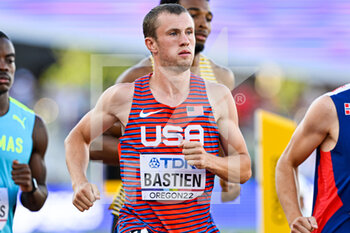 2022-07-24 - Steven Bastien of USA competing on Men's 1500m during the World Athletics Championships on July 24, 2022 in Eugene, United States - ATHLETICS - WORLD CHAMPIONSHIPS 2022 - INTERNATIONALS - ATHLETICS