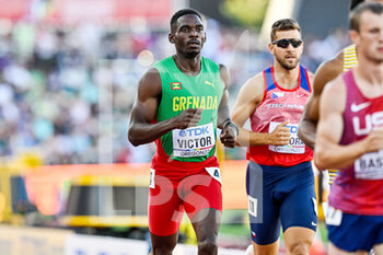 2022-07-24 - Lindon Victor of Grenada competing on Men's 1500m during the World Athletics Championships on July 24, 2022 in Eugene, United States - ATHLETICS - WORLD CHAMPIONSHIPS 2022 - INTERNATIONALS - ATHLETICS