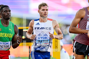 2022-07-24 - Kevin Mayer of France competing on Men's 1500m during the World Athletics Championships on July 24, 2022 in Eugene, United States - ATHLETICS - WORLD CHAMPIONSHIPS 2022 - INTERNATIONALS - ATHLETICS
