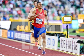 2022-07-24 - Ayden Owens Delerme of Puerto Rico competing on Men's 1500m during the World Athletics Championships on July 24, 2022 in Eugene, United States - ATHLETICS - WORLD CHAMPIONSHIPS 2022 - INTERNATIONALS - ATHLETICS