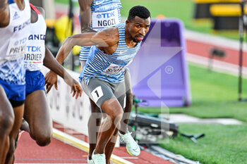 2022-07-24 - Leungo Scotch of Botswana competing on Men's 4x 400m relay during the World Athletics Championships on July 24, 2022 in Eugene, United States - ATHLETICS - WORLD CHAMPIONSHIPS 2022 - INTERNATIONALS - ATHLETICS