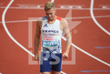 15/08/2022 - Kevin Mayer of France during the Men's Decathlon 100m at the European Championships Munich 2022 on August 15, 2022 in Munich, Germany - EUROPEAN CHAMPIONSHIPS MUNICH 2022 - INTERNAZIONALI - ATLETICA