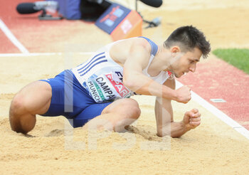 15/08/2022 - Tom Campagne of France during the Men's Long Jump at the European Championships Munich 2022 on August 15, 2022 in Munich, Germany - EUROPEAN CHAMPIONSHIPS MUNICH 2022 - INTERNAZIONALI - ATLETICA