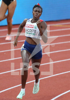 15/08/2022 - Sokhna Lacoste of France during the Athletics, Women's 400m at the European Championships Munich 2022 on August 15, 2022 in Munich, Germany - EUROPEAN CHAMPIONSHIPS MUNICH 2022 - INTERNAZIONALI - ATLETICA