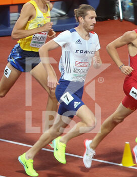 2022-08-15 - Baptiste Mischler of France during the Athletics, Men's 1500m at the European Championships Munich 2022 on August 15, 2022 in Munich, Germany - EUROPEAN CHAMPIONSHIPS MUNICH 2022 - INTERNATIONALS - ATHLETICS