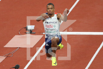 15/08/2022 - Jean-Marc Pontvianne of France during the Athletics, Men's Triple Jump at the European Championships Munich 2022 on August 15, 2022 in Munich, Germany - EUROPEAN CHAMPIONSHIPS MUNICH 2022 - INTERNAZIONALI - ATLETICA