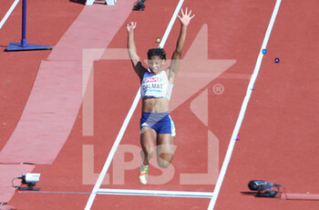 2022-08-17 - Maelly Dalmat of France during the Athletics, Women's Long Jump at the European Championships Munich 2022 on August 16, 2022 in Munich, Germany - EUROPEAN CHAMPIONSHIPS MUNICH 2022 - INTERNATIONALS - ATHLETICS
