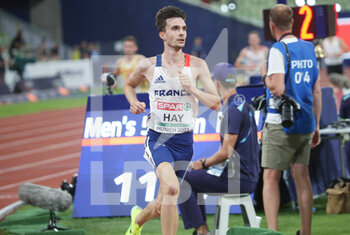 2022-08-17 - Hugo Hay of France during the Athletics, Men's 5000m at the European Championships Munich 2022 on August 16, 2022 in Munich, Germany - EUROPEAN CHAMPIONSHIPS MUNICH 2022 - INTERNATIONALS - ATHLETICS