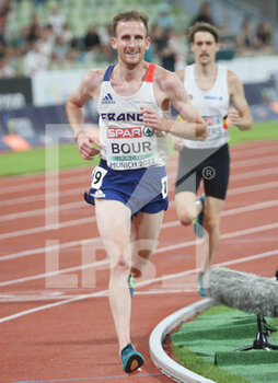 2022-08-17 - Felix Bour of France during the Athletics, Men's 5000m at the European Championships Munich 2022 on August 16, 2022 in Munich, Germany - EUROPEAN CHAMPIONSHIPS MUNICH 2022 - INTERNATIONALS - ATHLETICS