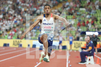 2022-08-17 - Enzo Hodebar of France during the Athletics, Men's Triple Jump at the European Championships Munich 2022 on August 17, 2022 in Munich, Germany - EUROPEAN CHAMPIONSHIPS MUNICH 2022 - INTERNATIONALS - ATHLETICS