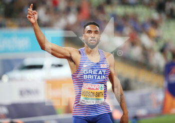 2022-08-17 - Matthew Hudson-Smith Gold medal of Great Britain during the Athletics, Men's 400m at the European Championships Munich 2022 on August 17, 2022 in Munich, Germany - EUROPEAN CHAMPIONSHIPS MUNICH 2022 - INTERNATIONALS - ATHLETICS
