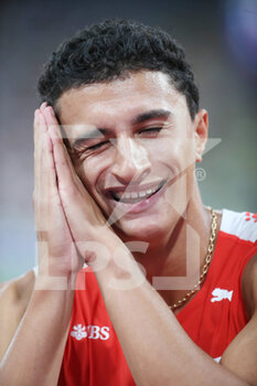 2022-08-17 - Ricky Petrucciani of Switzerland Silver medal during the Athletics, Men's 400m at the European Championships Munich 2022 on August 17, 2022 in Munich, Germany - EUROPEAN CHAMPIONSHIPS MUNICH 2022 - INTERNATIONALS - ATHLETICS