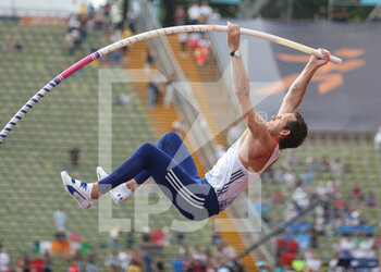 18/08/2022 - Renaud Lavillenie of France during the Athletics, Men's Pole Vault at the European Championships Munich 2022 on August 18, 2022 in Munich, Germany - EUROPEAN CHAMPIONSHIPS MUNICH 2022 - INTERNAZIONALI - ATLETICA
