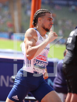 18/08/2022 - Wilfried Happio of France during the Athletics, Men's 400m Hurdles at the European Championships Munich 2022 on August 18, 2022 in Munich, Germany - EUROPEAN CHAMPIONSHIPS MUNICH 2022 - INTERNAZIONALI - ATLETICA