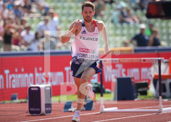 18/08/2022 - Victor Coroller of France during the Athletics, Men's 400m Hurdles at the European Championships Munich 2022 on August 18, 2022 in Munich, Germany - EUROPEAN CHAMPIONSHIPS MUNICH 2022 - INTERNAZIONALI - ATLETICA