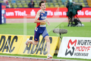 18/08/2022 - Jakob Ingebrigtsen of Norway Gold medal during the Athletics, Men's 1500m at the European Championships Munich 2022 on August 18, 2022 in Munich, Germany - EUROPEAN CHAMPIONSHIPS MUNICH 2022 - INTERNAZIONALI - ATLETICA