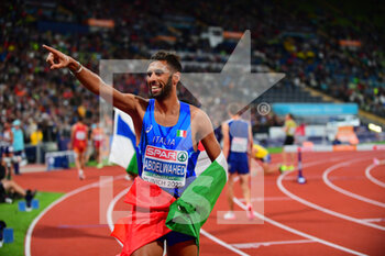 20/08/2022 - Abdelwahed Ahmed of Italia Team in action during Final of European Champhionsh Munich 2022 in Olympiastadion , Munich, Baviera, Germany, 19/08/22 - 25TH EUROPEAN ATHLETICS CHAMPIONSHIPS - INTERNAZIONALI - ATLETICA