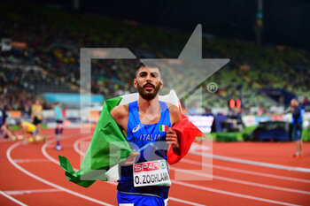 20/08/2022 - Zoghlami Osama of Italia Team in action during Final of European Champhionsh Munich 2022 in Olympiastadion , Munich, Baviera, Germany, 19/08/22 - 25TH EUROPEAN ATHLETICS CHAMPIONSHIPS - INTERNAZIONALI - ATLETICA